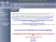 Tablet Screenshot of ieu-ohio.org